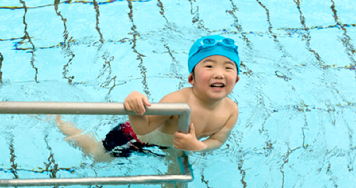 水を怖がっていた息子が2回目のレッスンで顔をつけられるようになった！