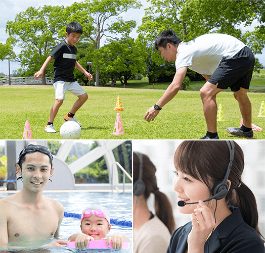 実際の担当コーチによる体験レッスン好評受付中 全学年対象 どんな種目でもOK！
