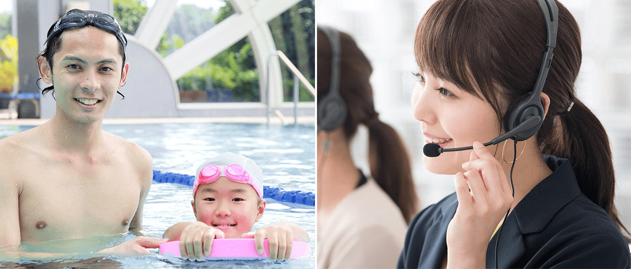 入会前に専門スタッフが無料でコーチを選抜！